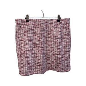 Loft plaid skirt. Size L